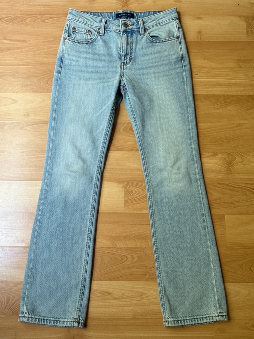 Aeropostale Light Blue Low Rise Baggy Jeans